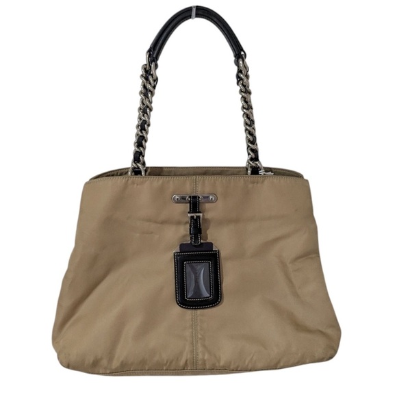 PRADA —Tessuto chain shoulder bag - Picture 2 of 15